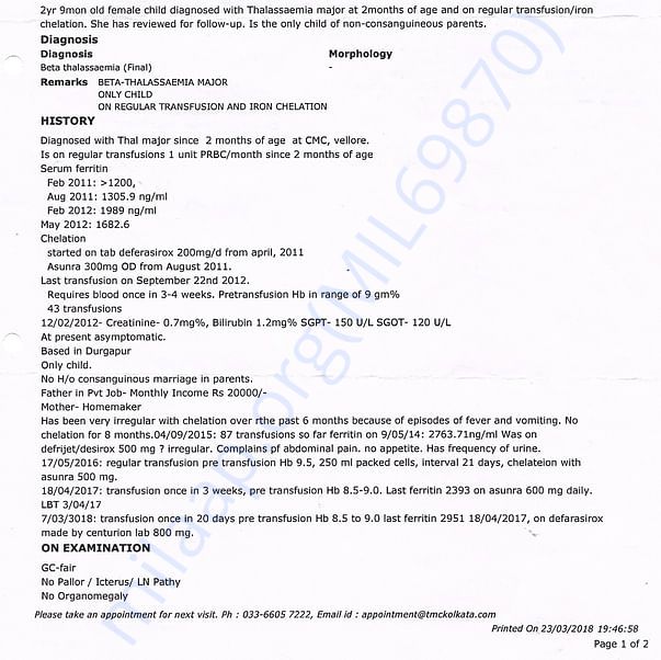 Medical Report