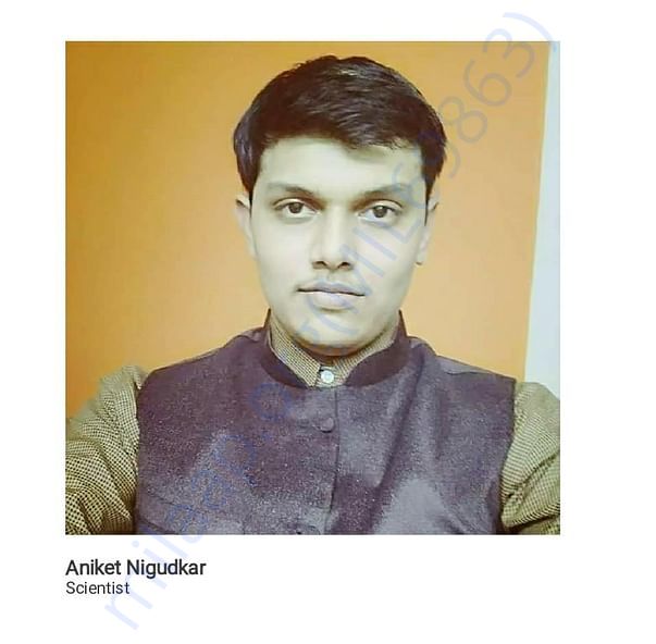 Aniket Nigudkar : Scientist