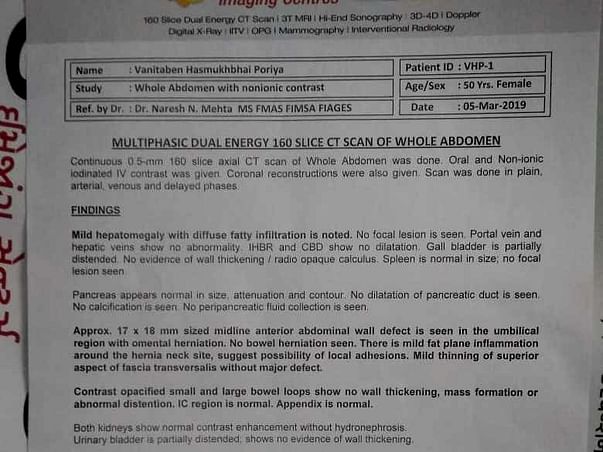 Support My Mother's Umbilical Hernia Treatment