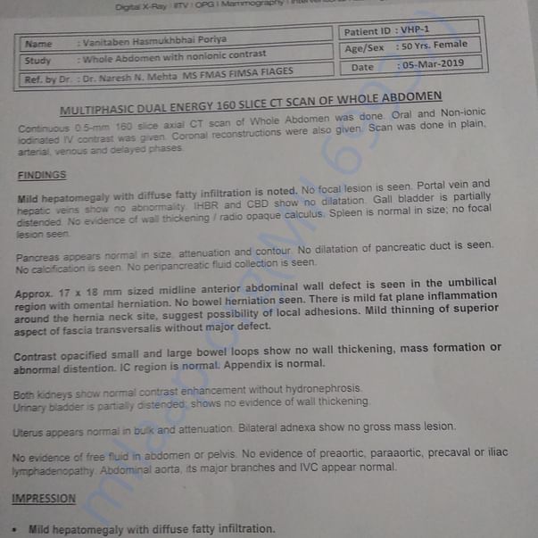 Medical Report