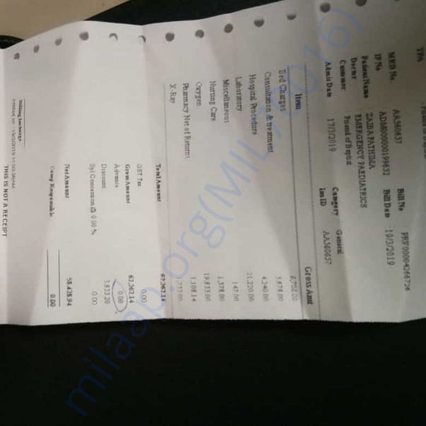 Medical Bill