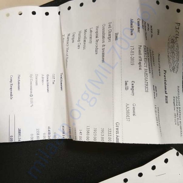 Medical Bill