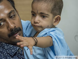 Baby Sananth KA needs your help to survive