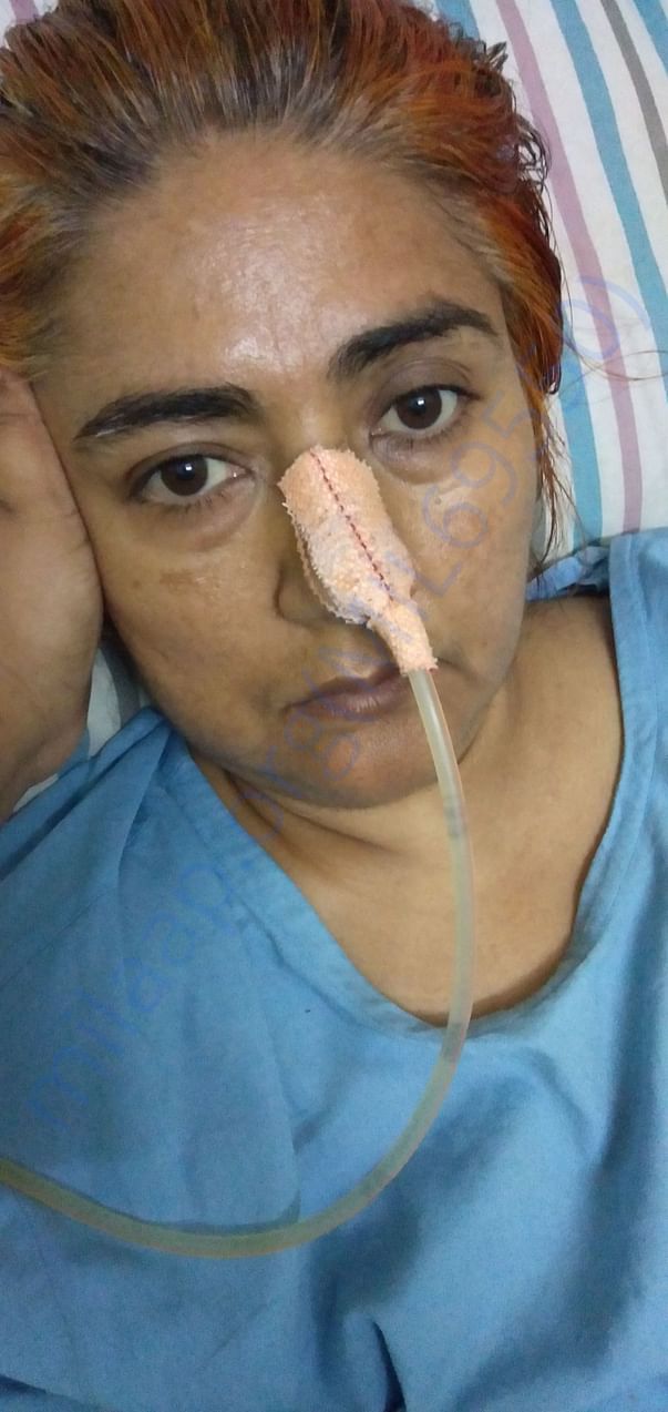 Mom is recovering as fast as she can.