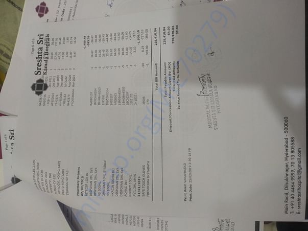 Complete Estimation For Treatment