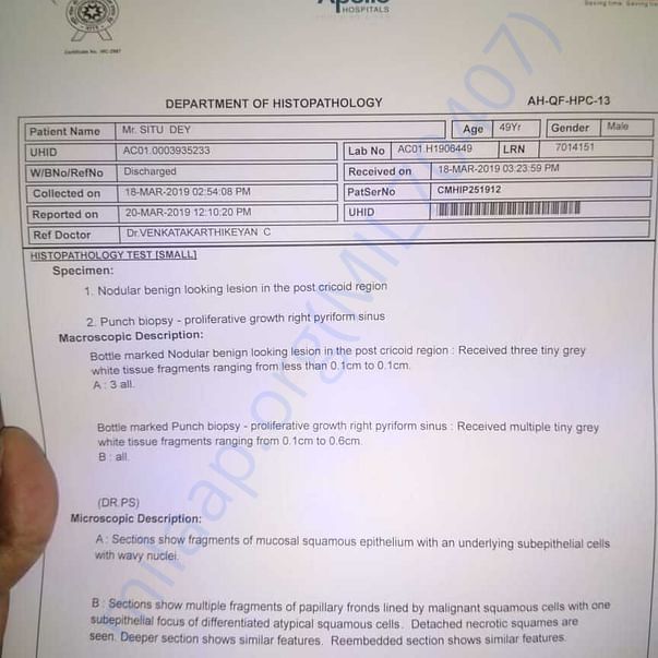 Medical Report