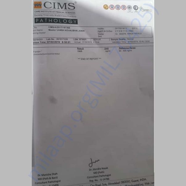 Medical Report