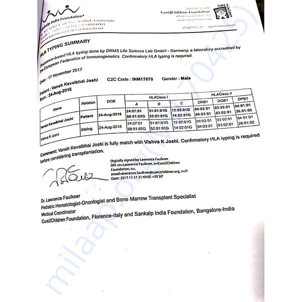 Medical Report
