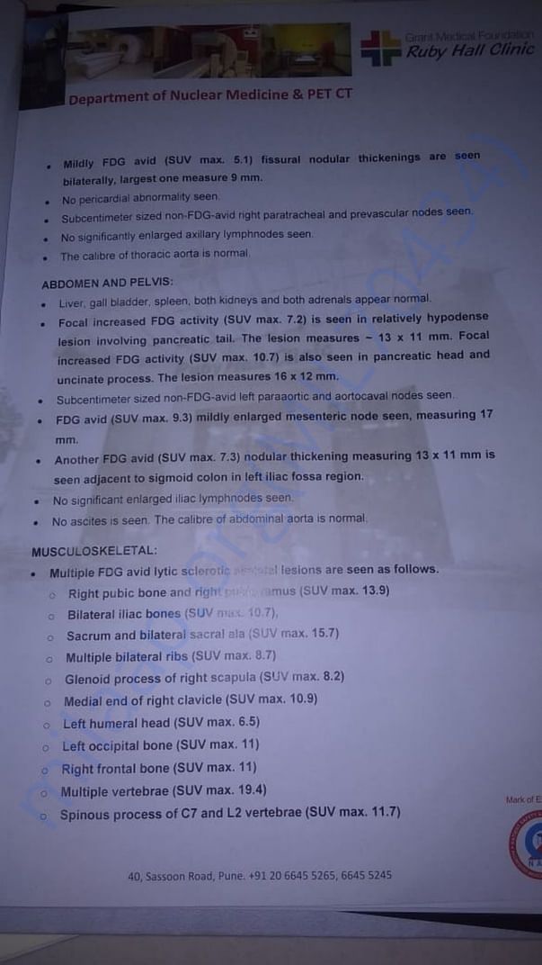 Medical Report