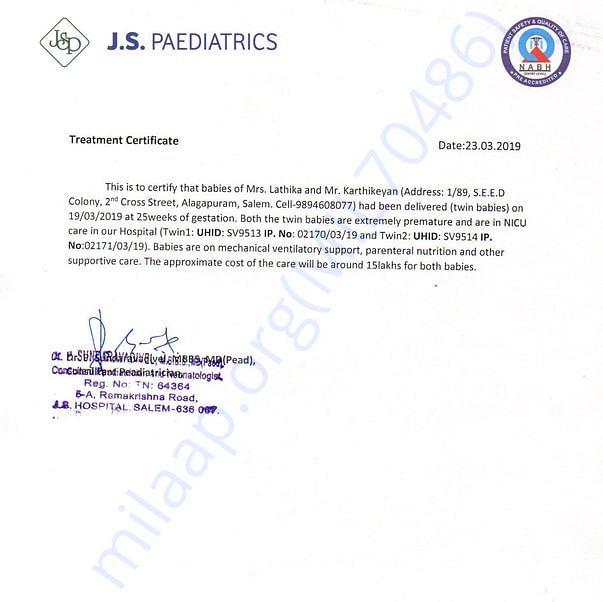 Estimation Letter