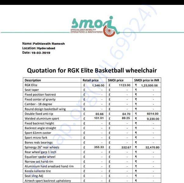 Estimation Letter