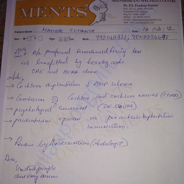 Medical Report