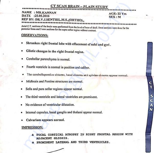 Medical Report