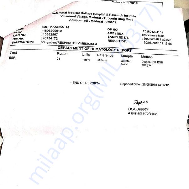Medical Report