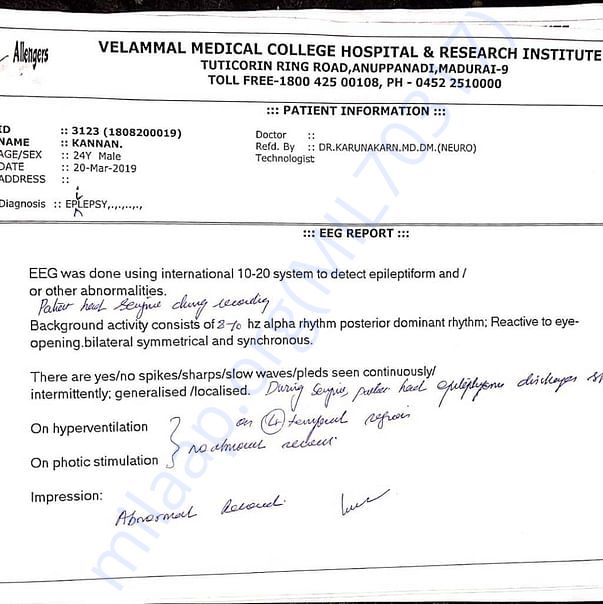 Medical Report