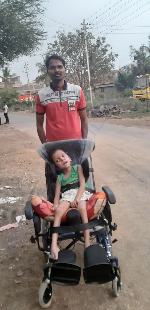 Samarth with CP200 chair..