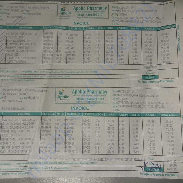 Medical Bill