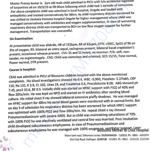 Medical Report