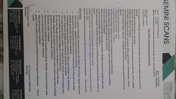 Report details