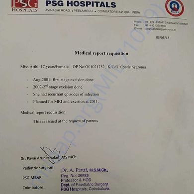 Medical Report