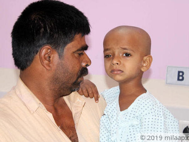 Polio-affected Farmer Cannot Afford To Save His 4-year-old From Cancer