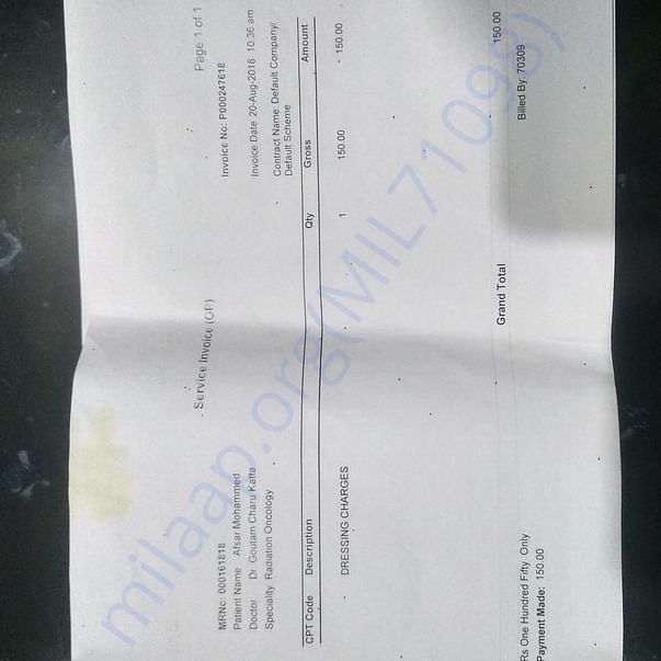 Medical Bill
