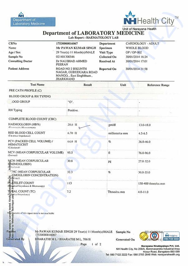 Medical Report