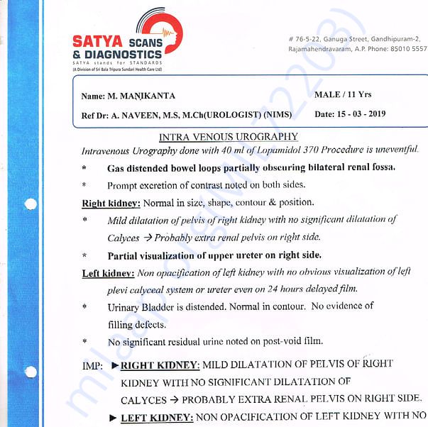 Medical Report