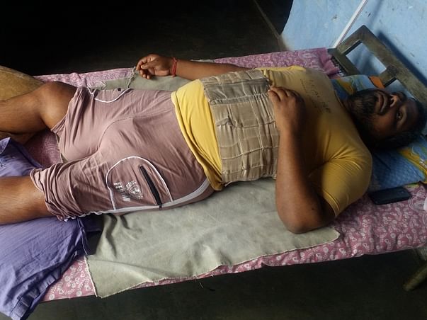 Support Roop Singh For D3-D4 Back Bone Fracture Operation
