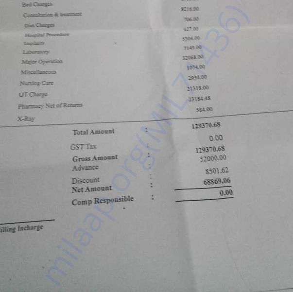 Medical Bill