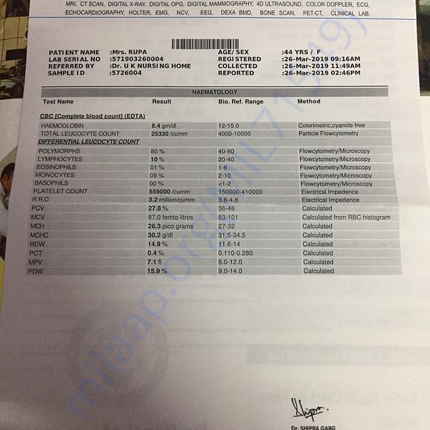 Medical Report