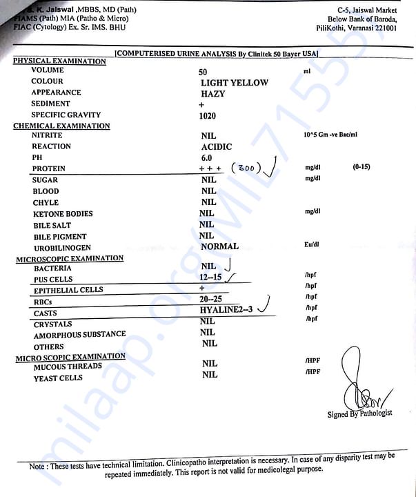 Medical Report