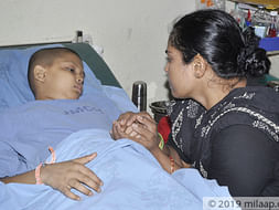 This Vegetable Seller Struggles To Save Son From Cancer On Her Own