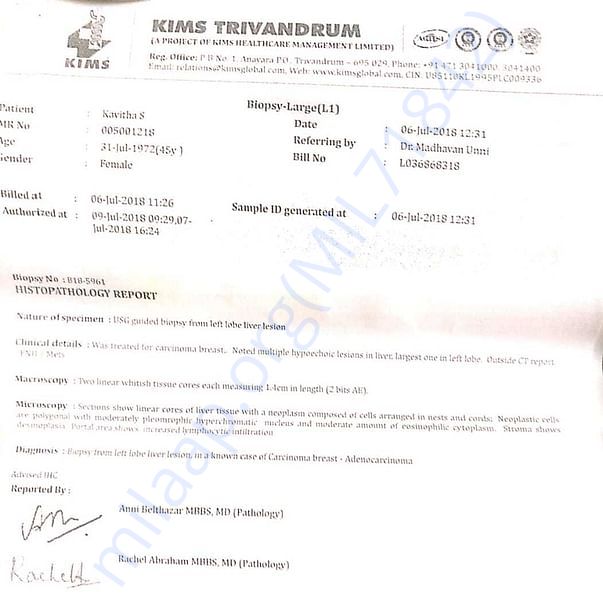 Medical Report