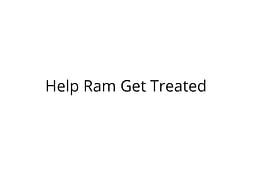 Help Ram Get a Prosthetic Limb