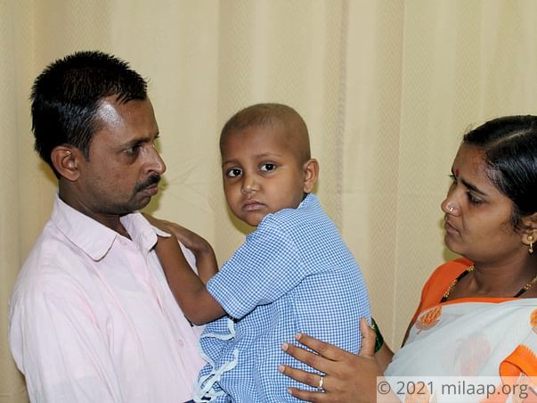 Help Sandeep to undergo his treatment
