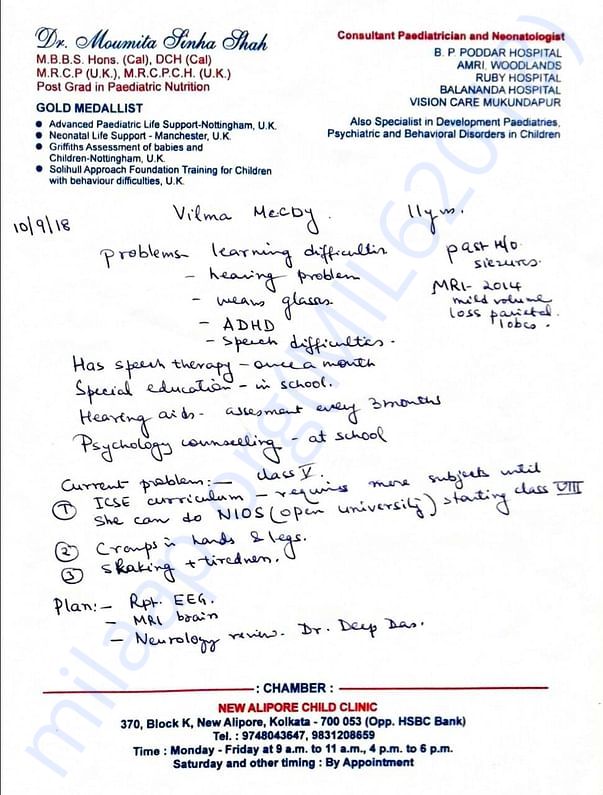 hospital document