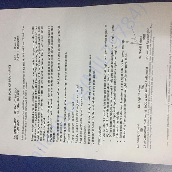 Medical Report