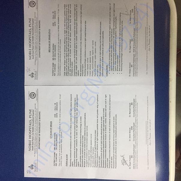 Medical Report