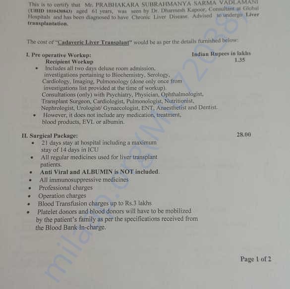 Estimation Letter