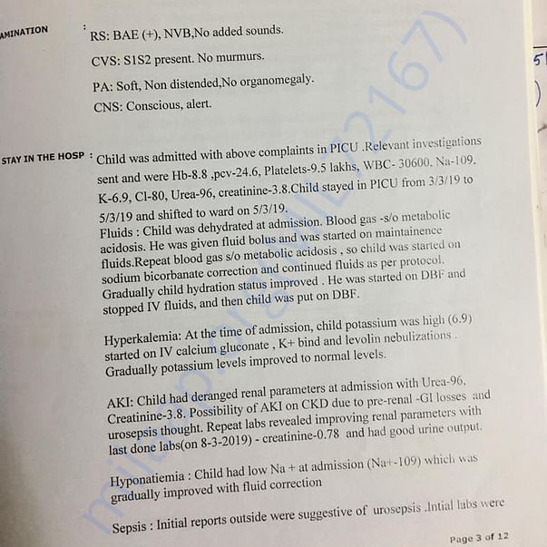 Medical Report