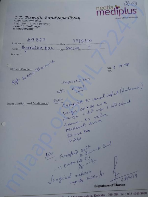 hospital document