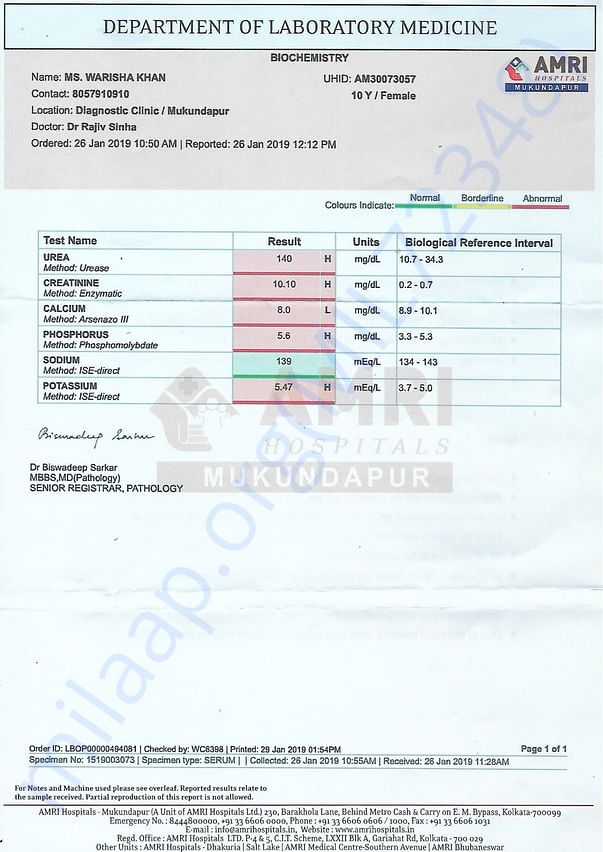 Medical Report