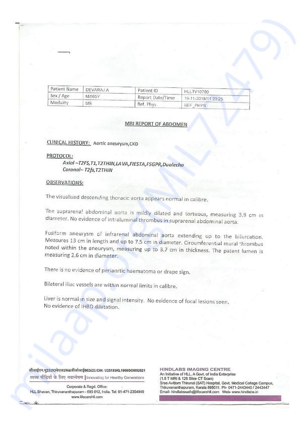 Medical Report