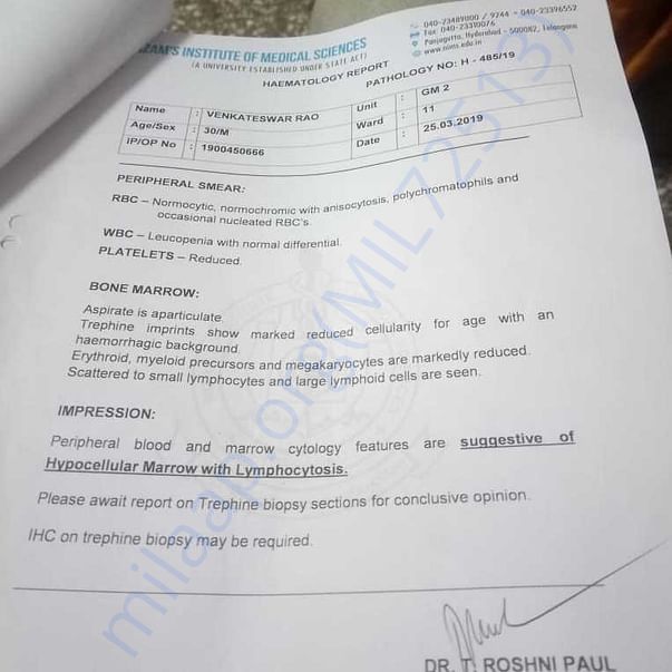 Medical Report