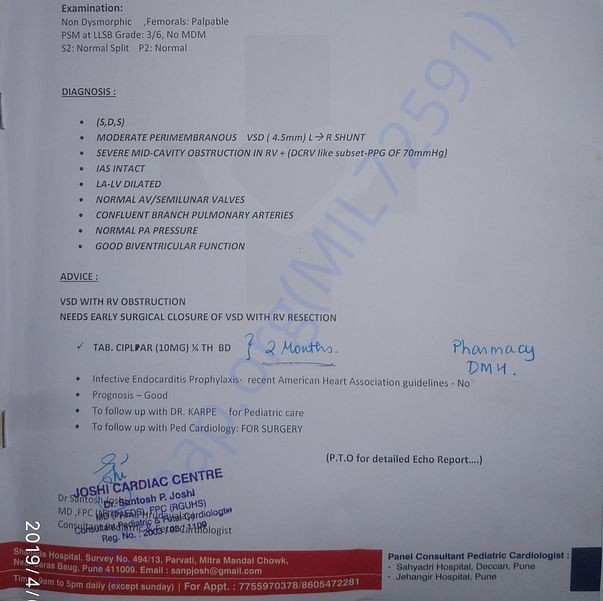 Medical Report