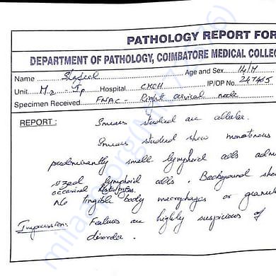 Medical Report