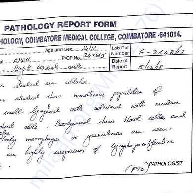 Medical Report