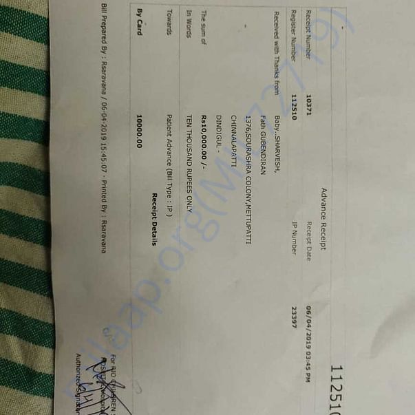 Medical Bill
