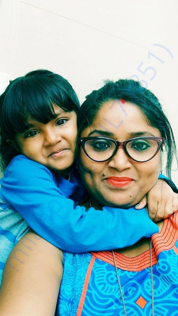 Happy moments with her lovely daughter
